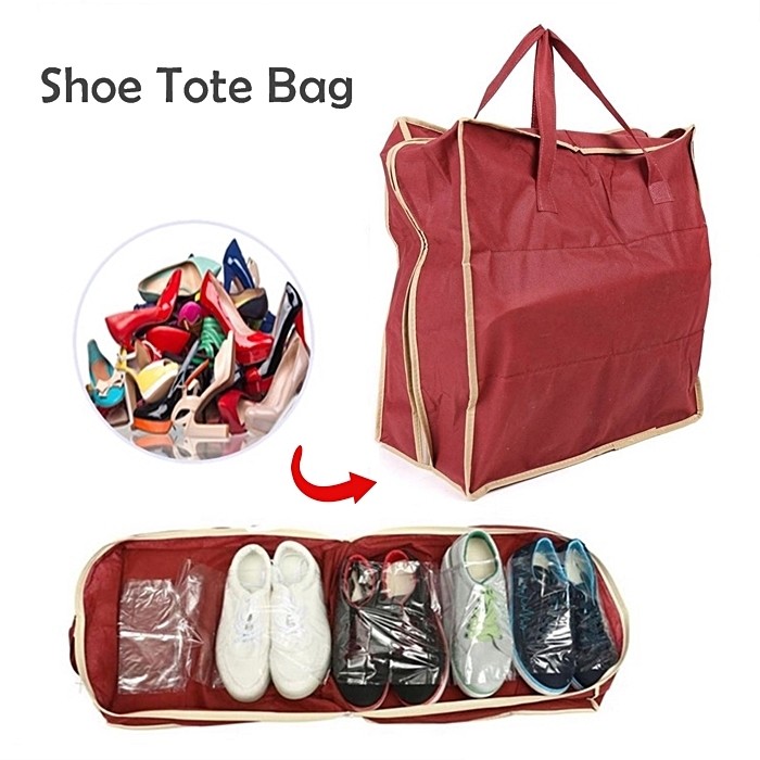 shoe tote bag
