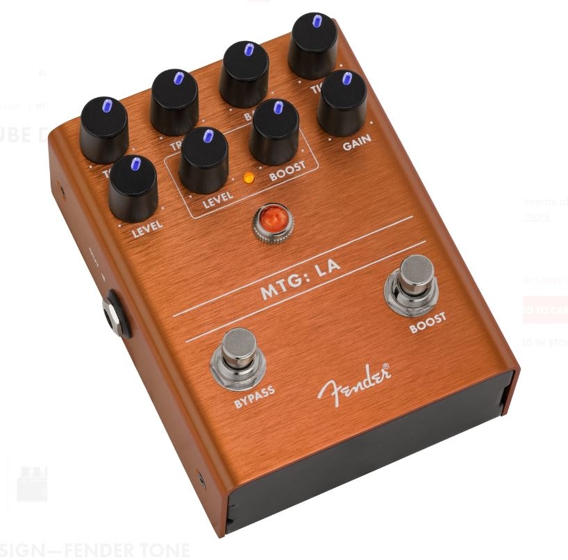 MTG:LA Tube Distortion Pedal 真空管破音效果器