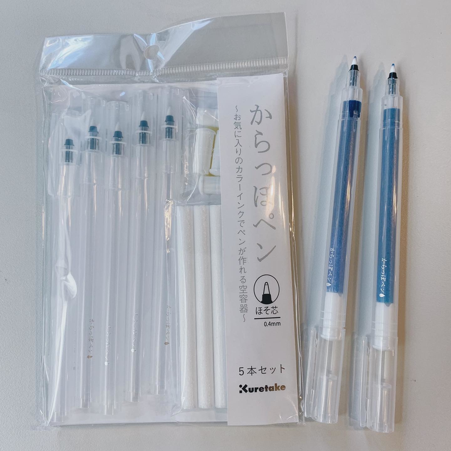 日本吳竹 空心筆（0.4mm細字硬筆頭）