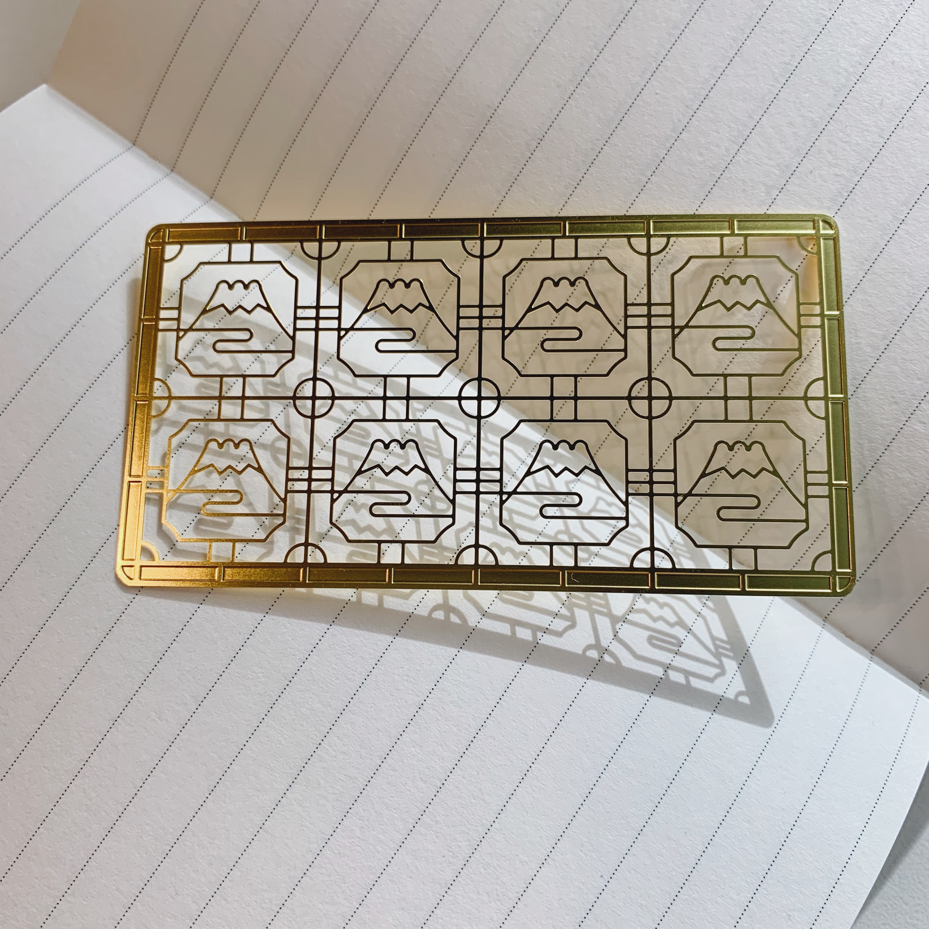 老屋窗花書籤尺 富士山