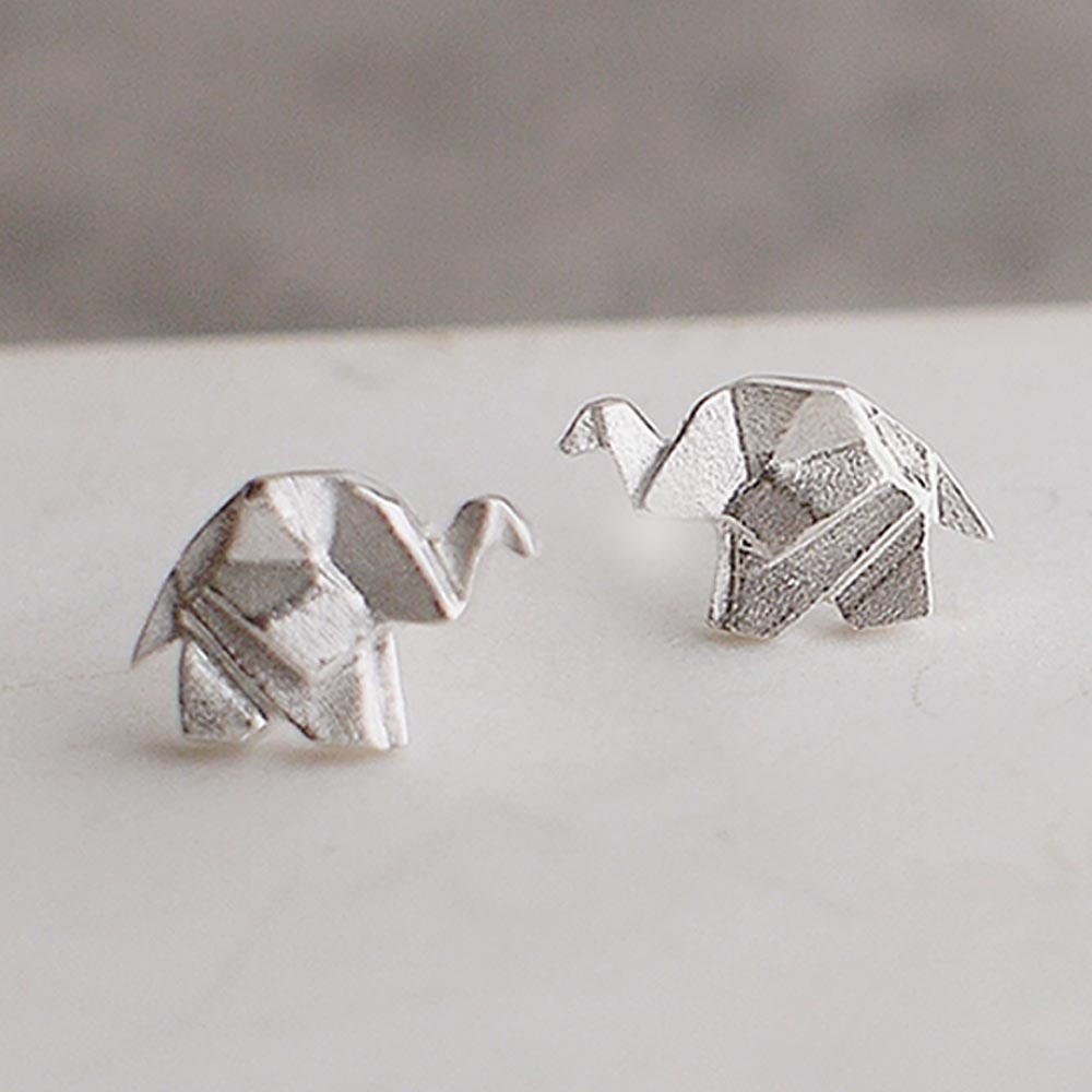 大象純銀耳環/DE730
