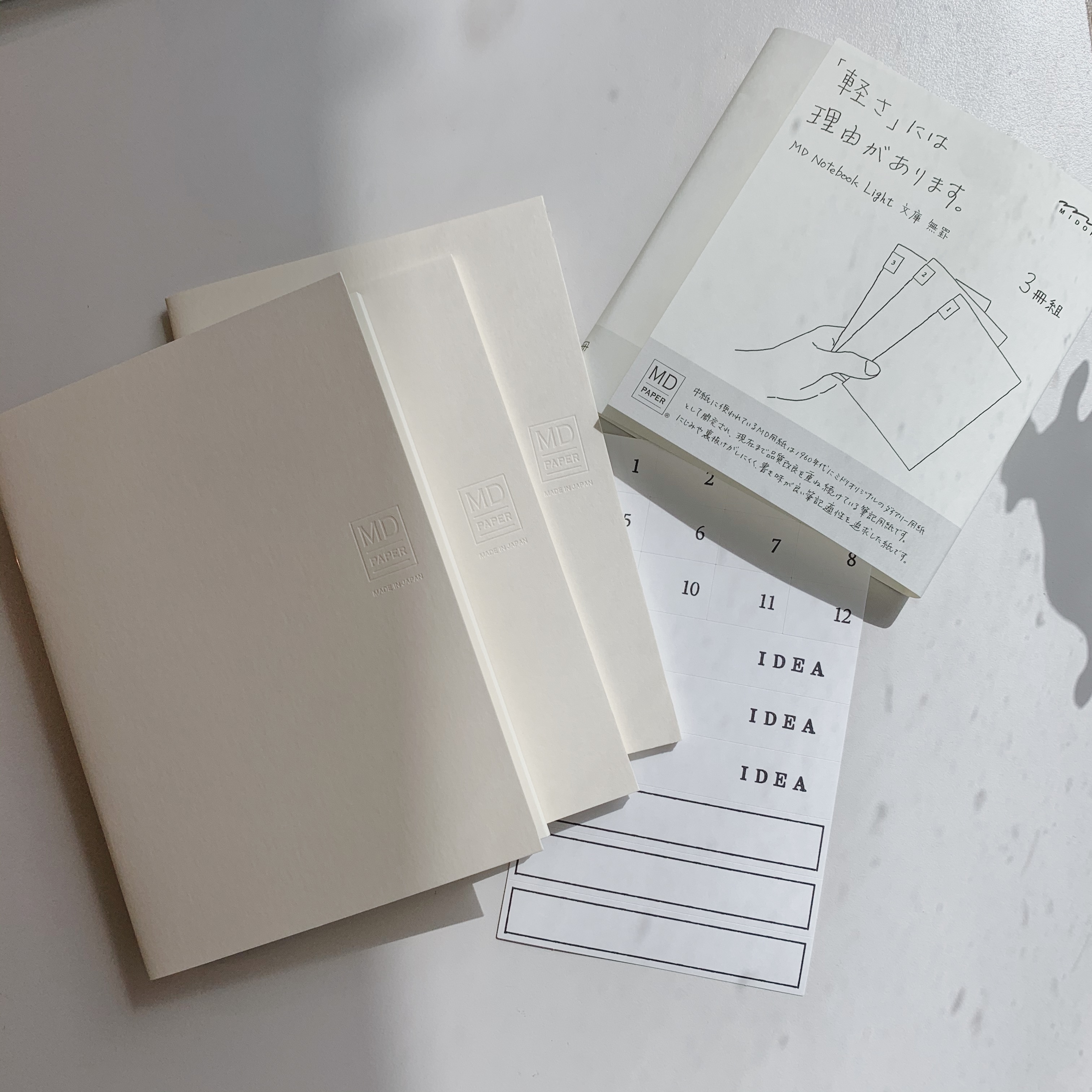 MD筆記本 輕量版（3冊一組）日本MIDORI