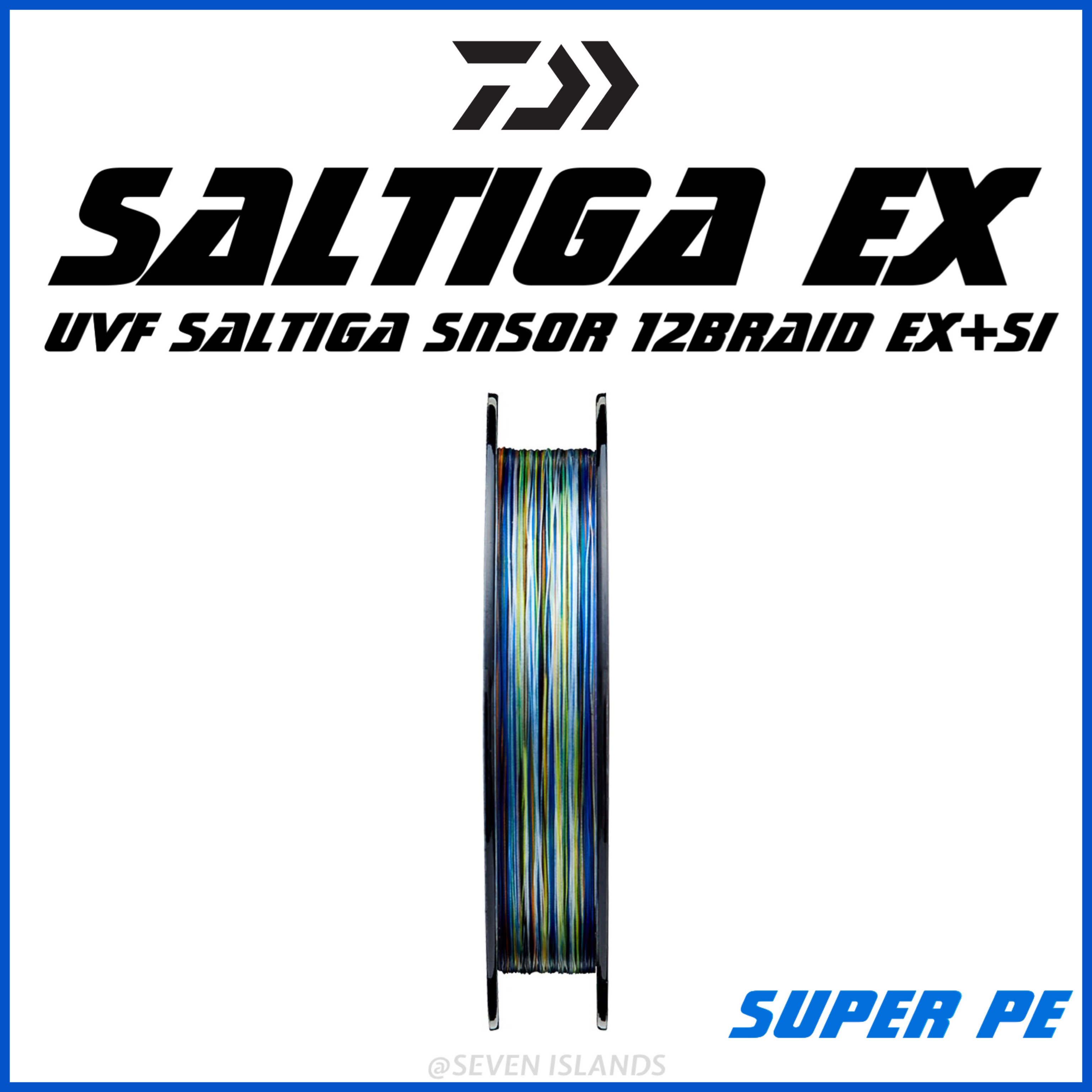 DAIWA SALTIGA EX UVF SALTIGA SENSOR 12BRAID EX+Si