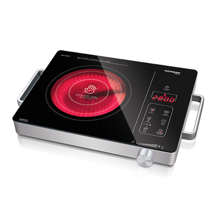 德國寶 German Pool   GID-AS28T‧座檯式單爐頭電陶爐‧2800W‧香港行貨,原廠1年保養‧