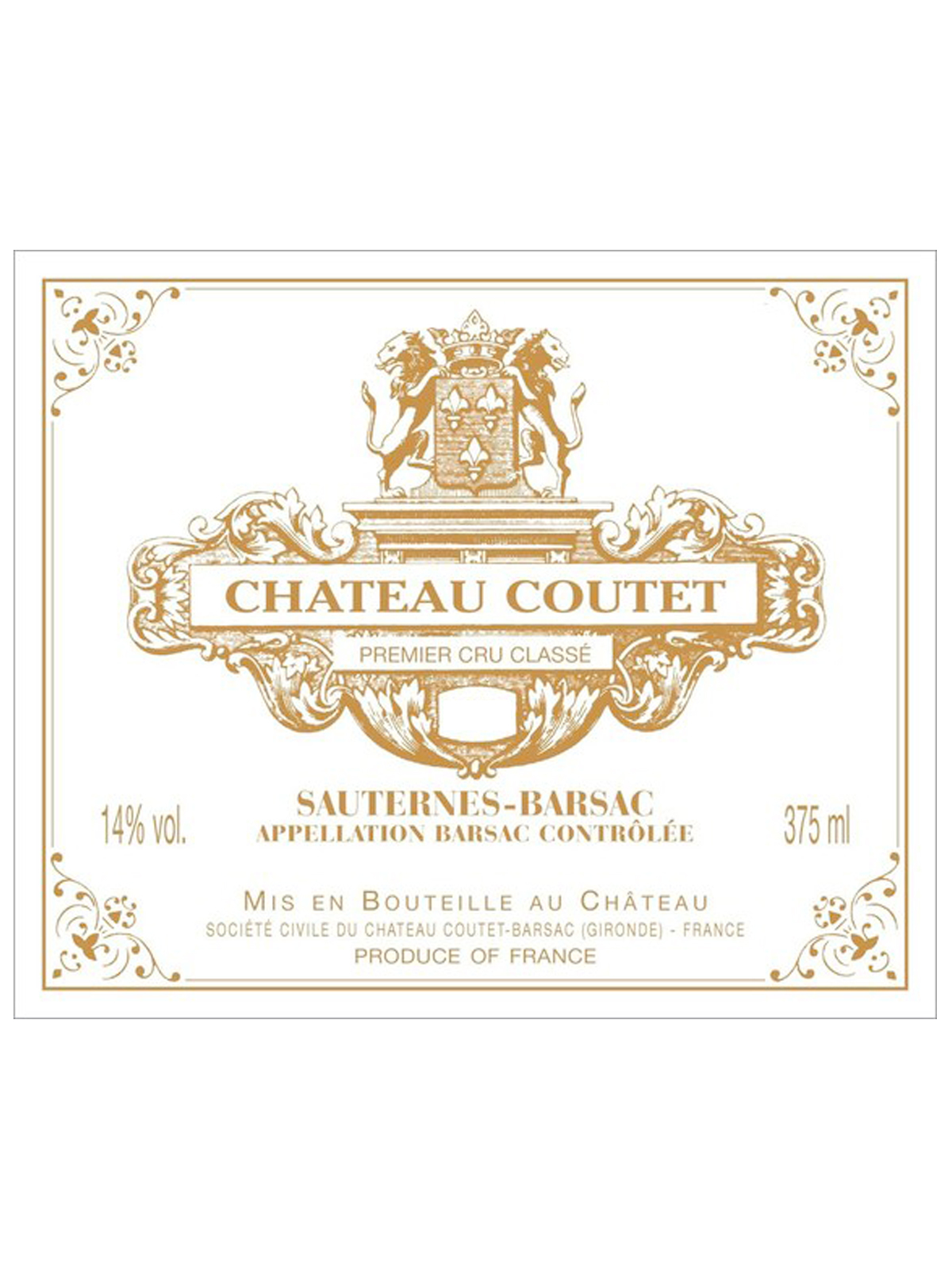 Chateau Coutet 2007 (RP94)