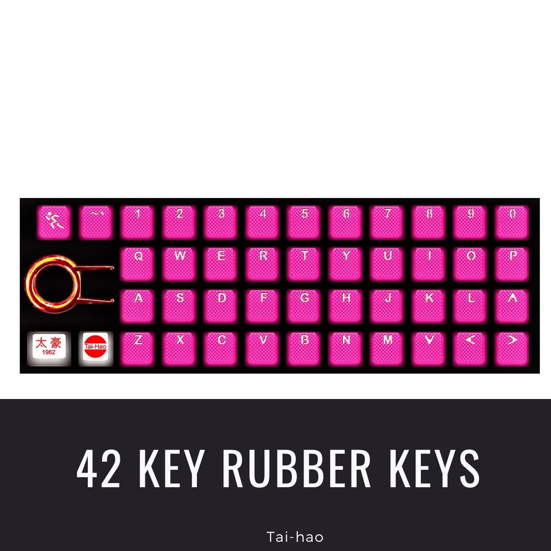 Tai-Hao Rubber Gaming Keycap Set 42Key