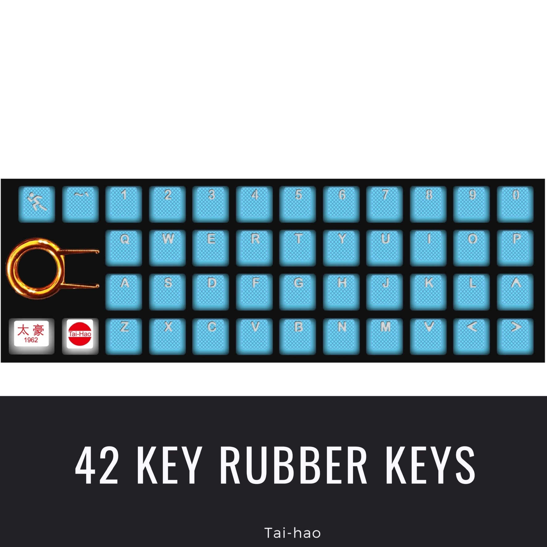 Tai Hao Rubber Gaming Keycap Set 42key
