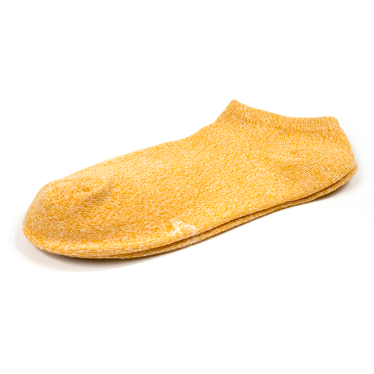 雪花船型襪・黃