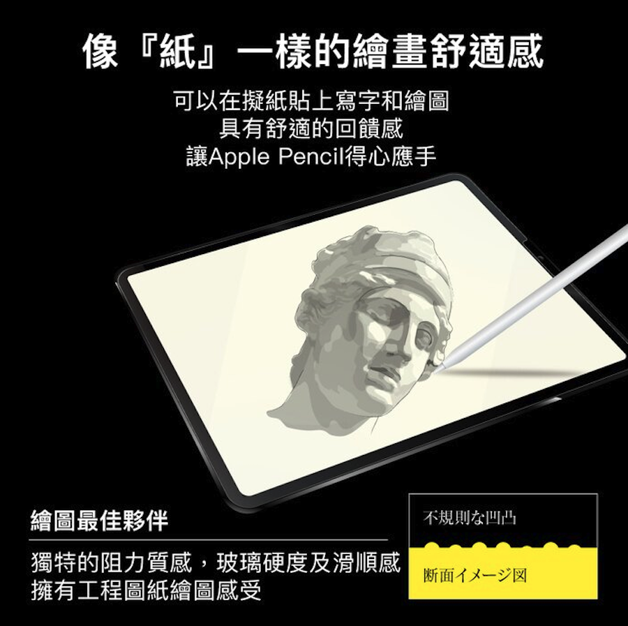 Leplus  iPad Pro 11/12.9吋 GLASS PREMIUM FILM 擬紙質 玻璃貼