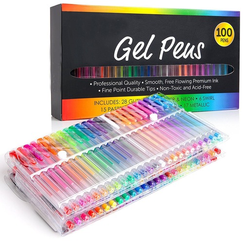 【yover Gel Pens 100色】 