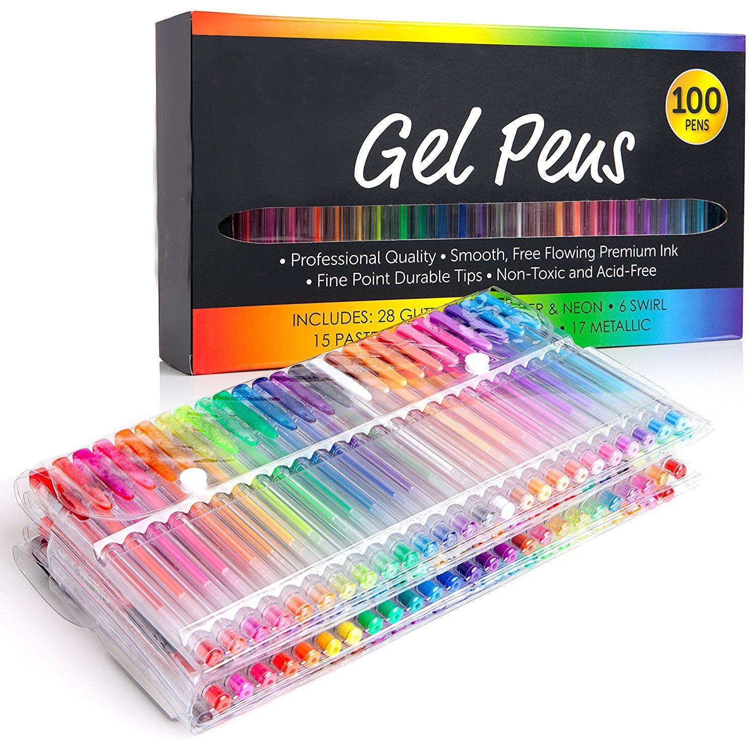 【Yover Gel Pens 100色】
