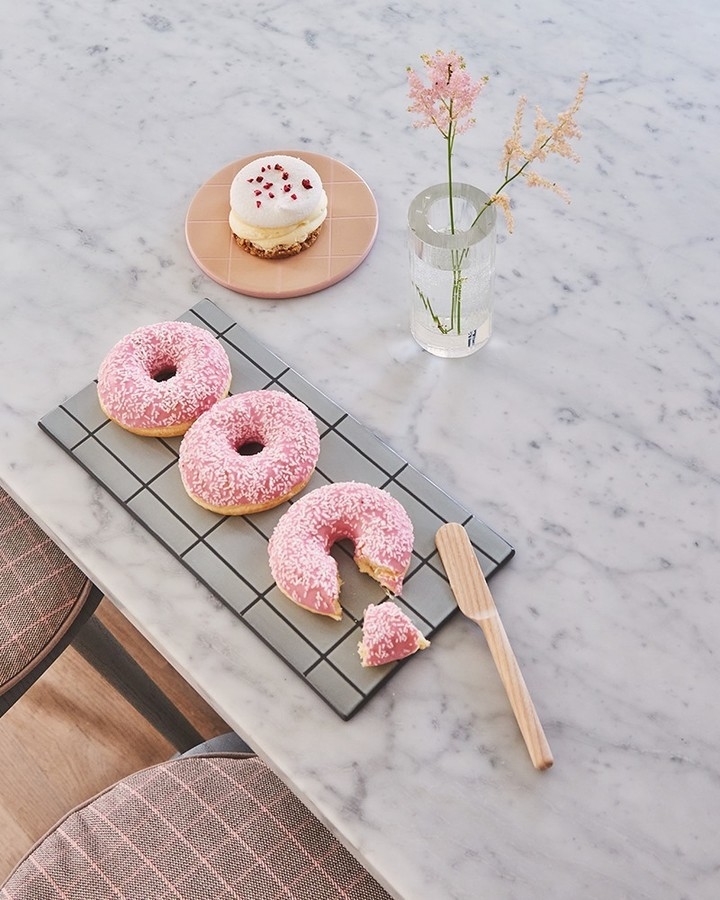 OYOY Suki 食吉方形多用陶板 - 薄荷 / 灰