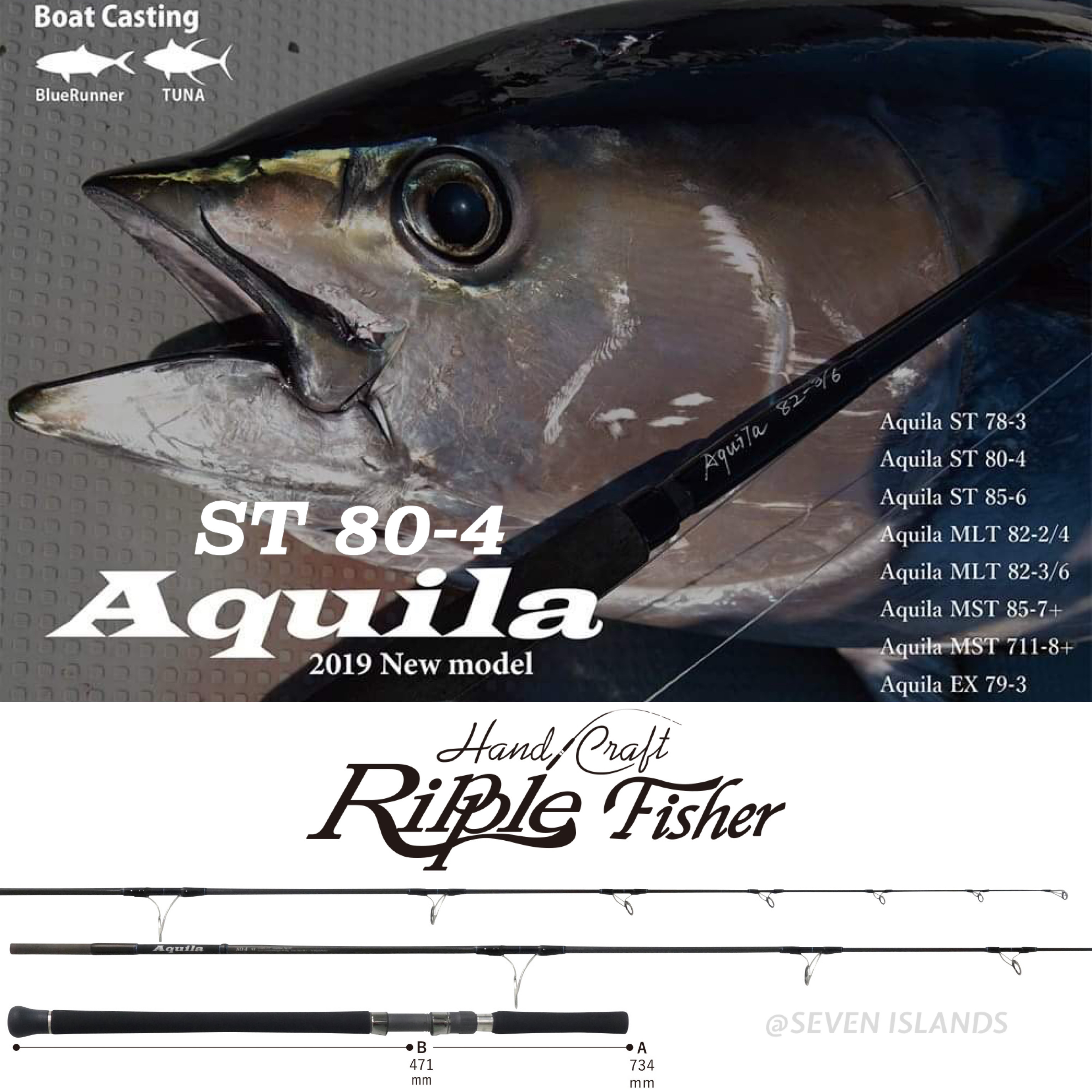 RIPPLE FISHER AQUILA COLLECTION ST80-4/MLT82-2/4