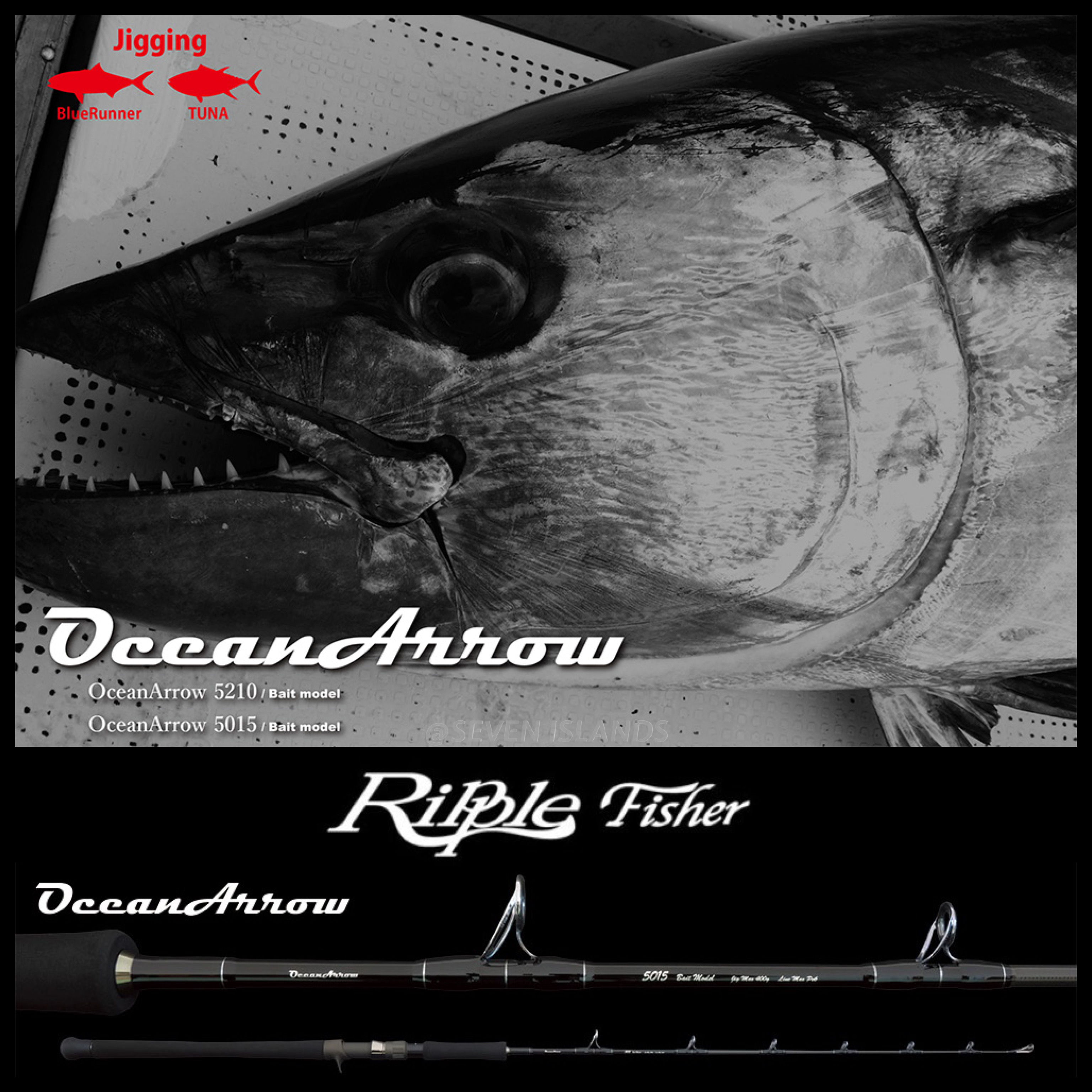 RIPPLE FISHER OCEAN ARROW COLLECTION 5210 BAIT MODEL