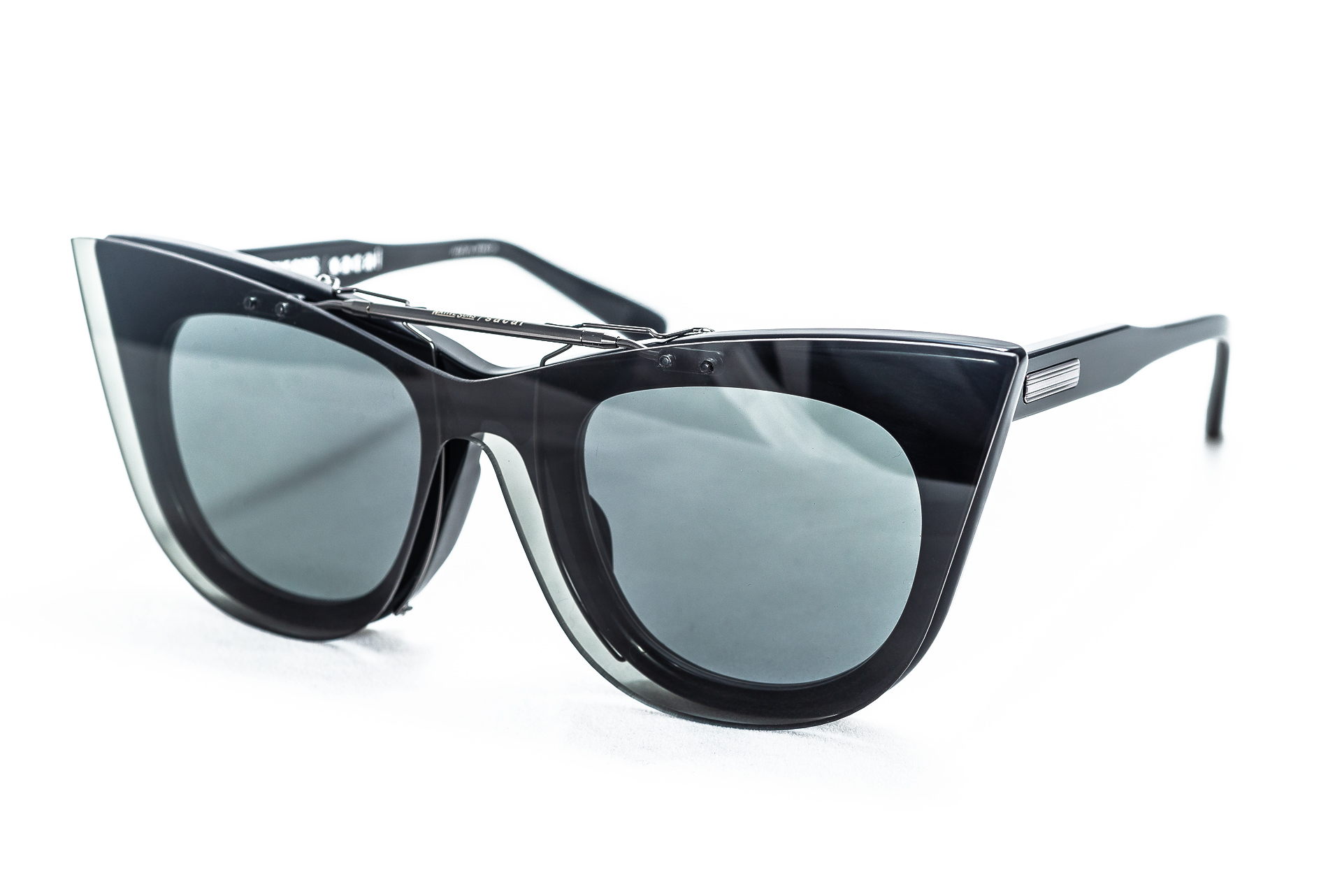 KRASNER-PL-030W with Clip-on Sun Glasses