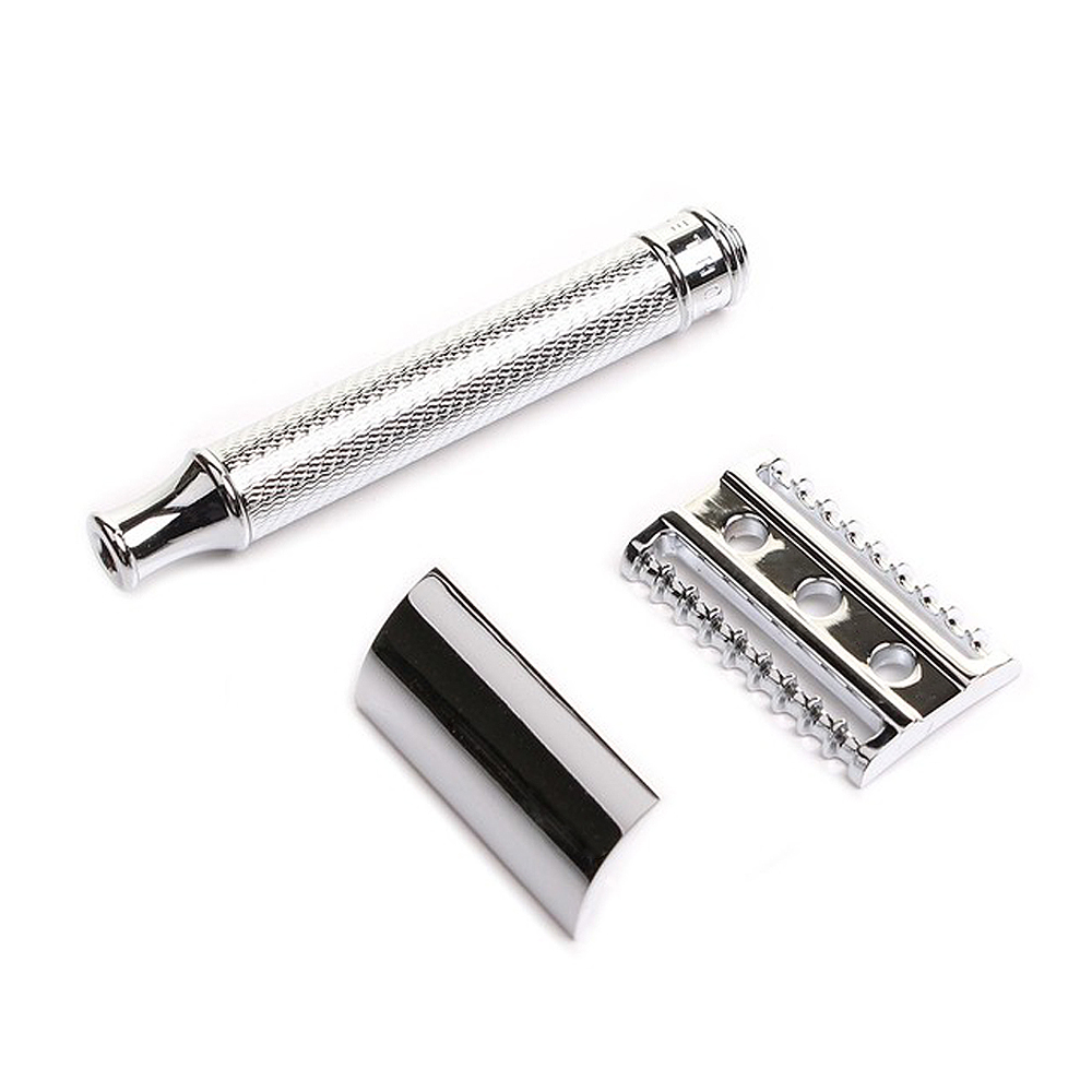 德國 Muhle - R41 復古雙面安全手動刮鬍刀（開放式刀頭 / 傳統老式雙刃刮鬍刀片）