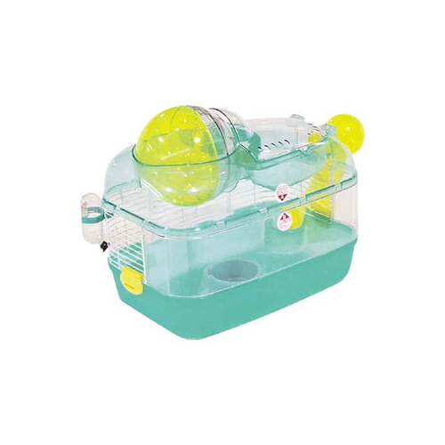 日本Marukan-鼠鼠迷你樂園 鼠籠 - 粉紅色/綠色