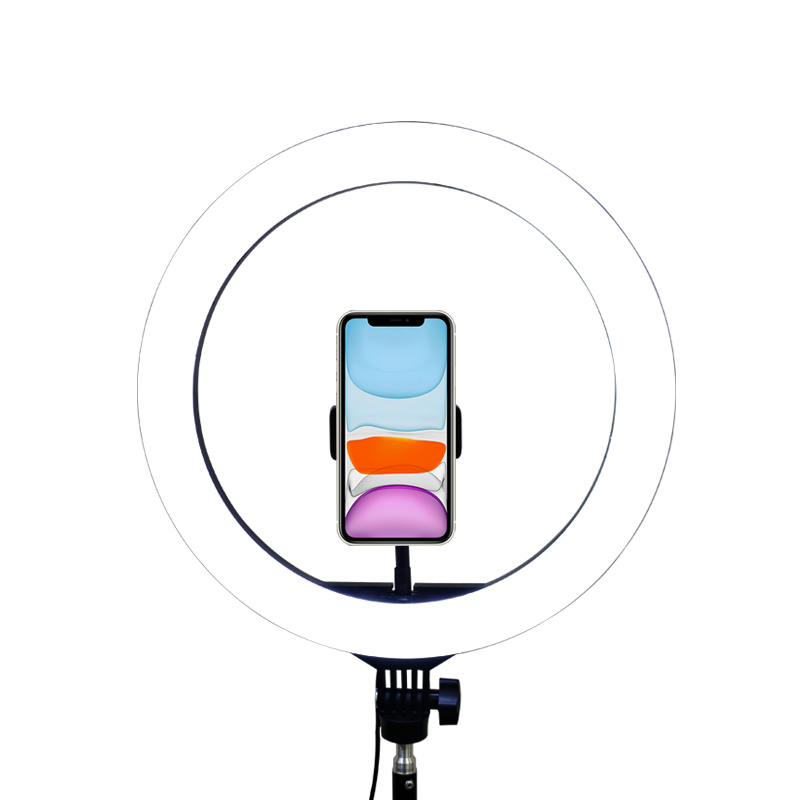 【Rainbow B1-ALT】Accent light環形燈/10段亮度/三色切換/手機補光燈/直播燈/LED燈