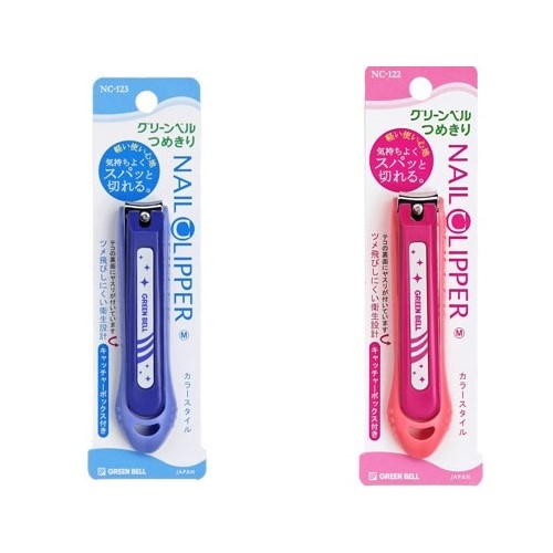 Green Bell  舒適矽膠手把指甲剪M NC122/ NC123