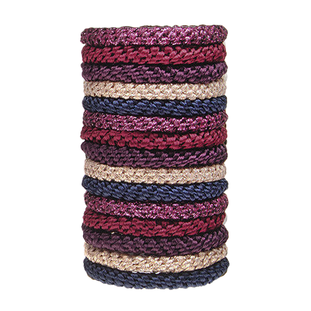 L. ERICKSON 彈力髮圈桶15入-粗版〈巴黎野莓〉