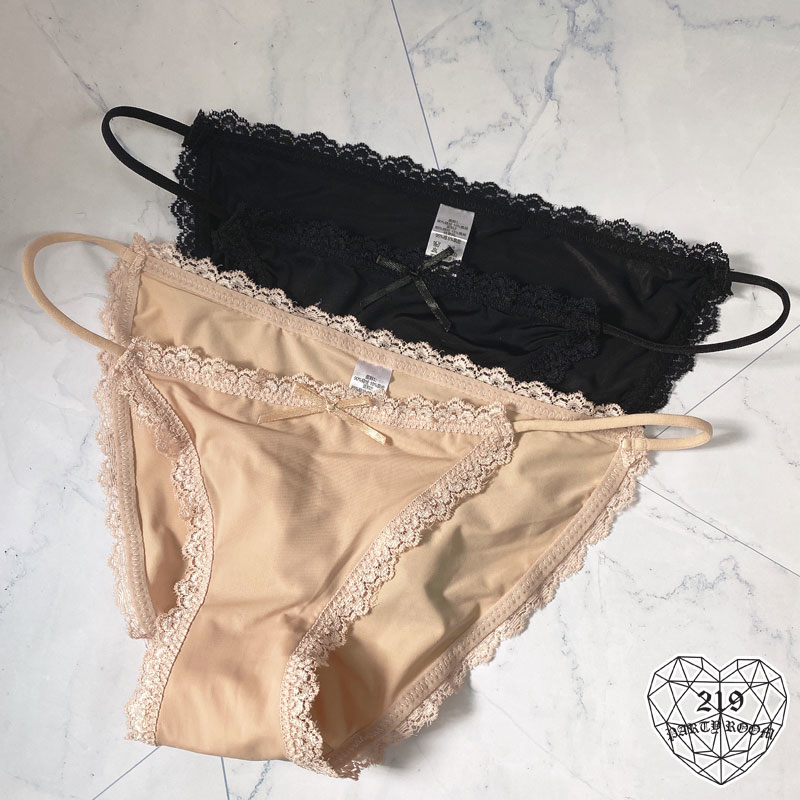 C-素面高杈線條內褲