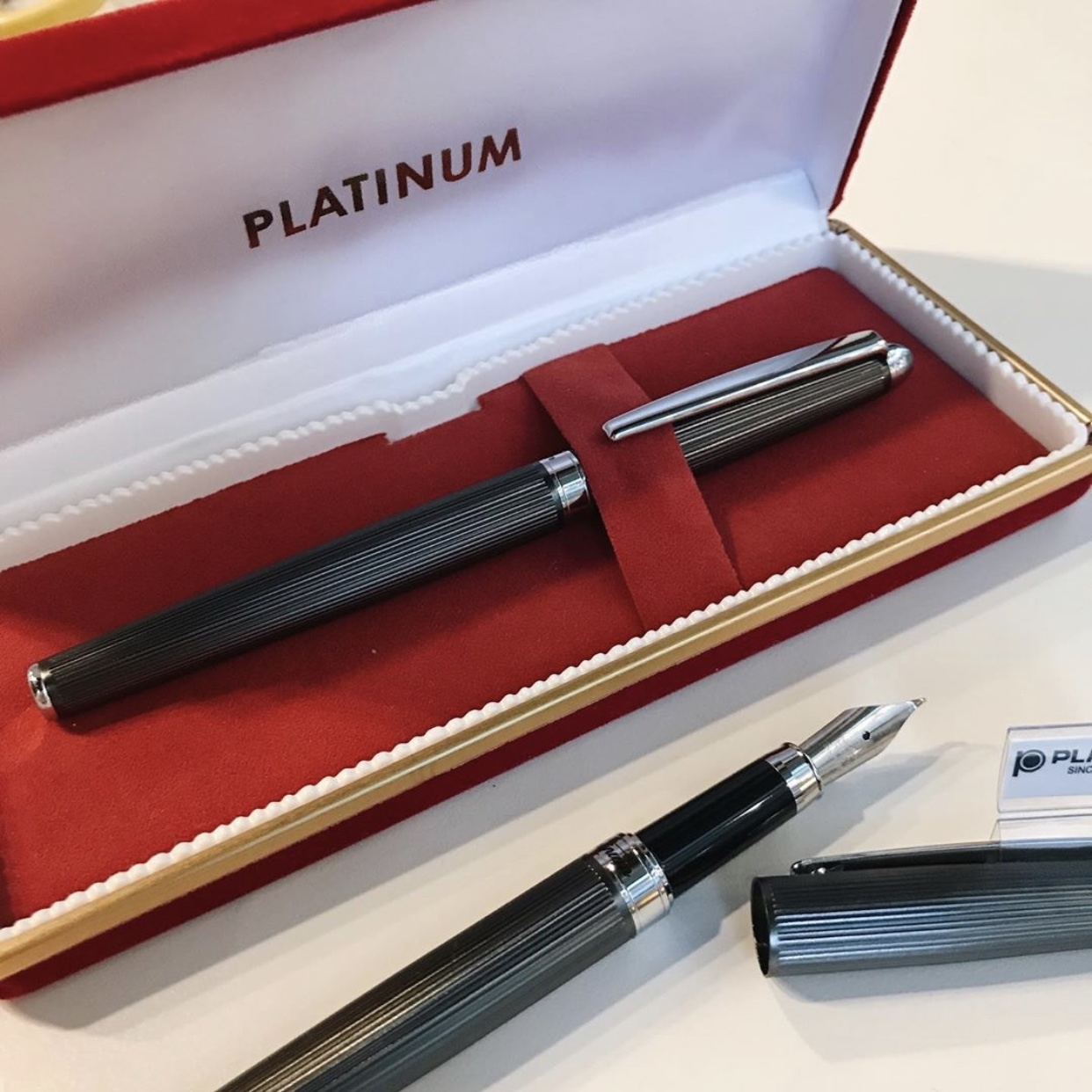 白金PTA-700書法尖，附卡式墨水