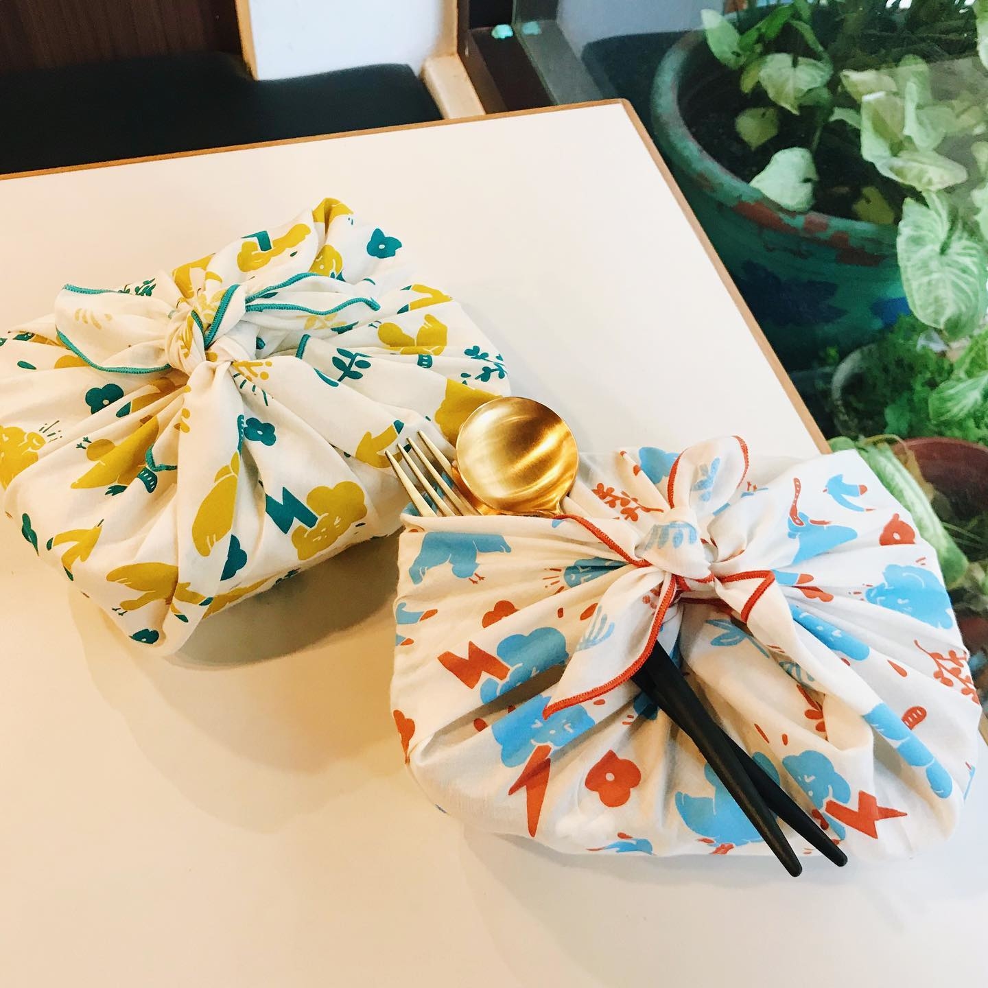 印花樂 x 草草 海鳥巾