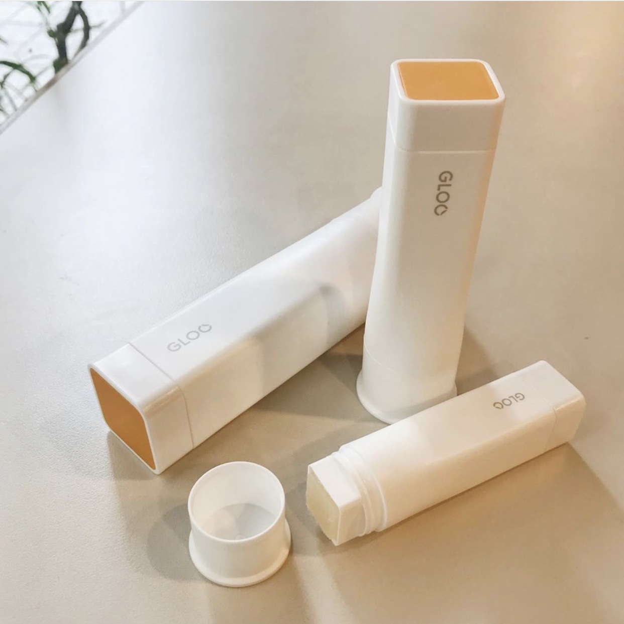 KOKUYO GLOO 時尚方形口紅膠 不起皺型