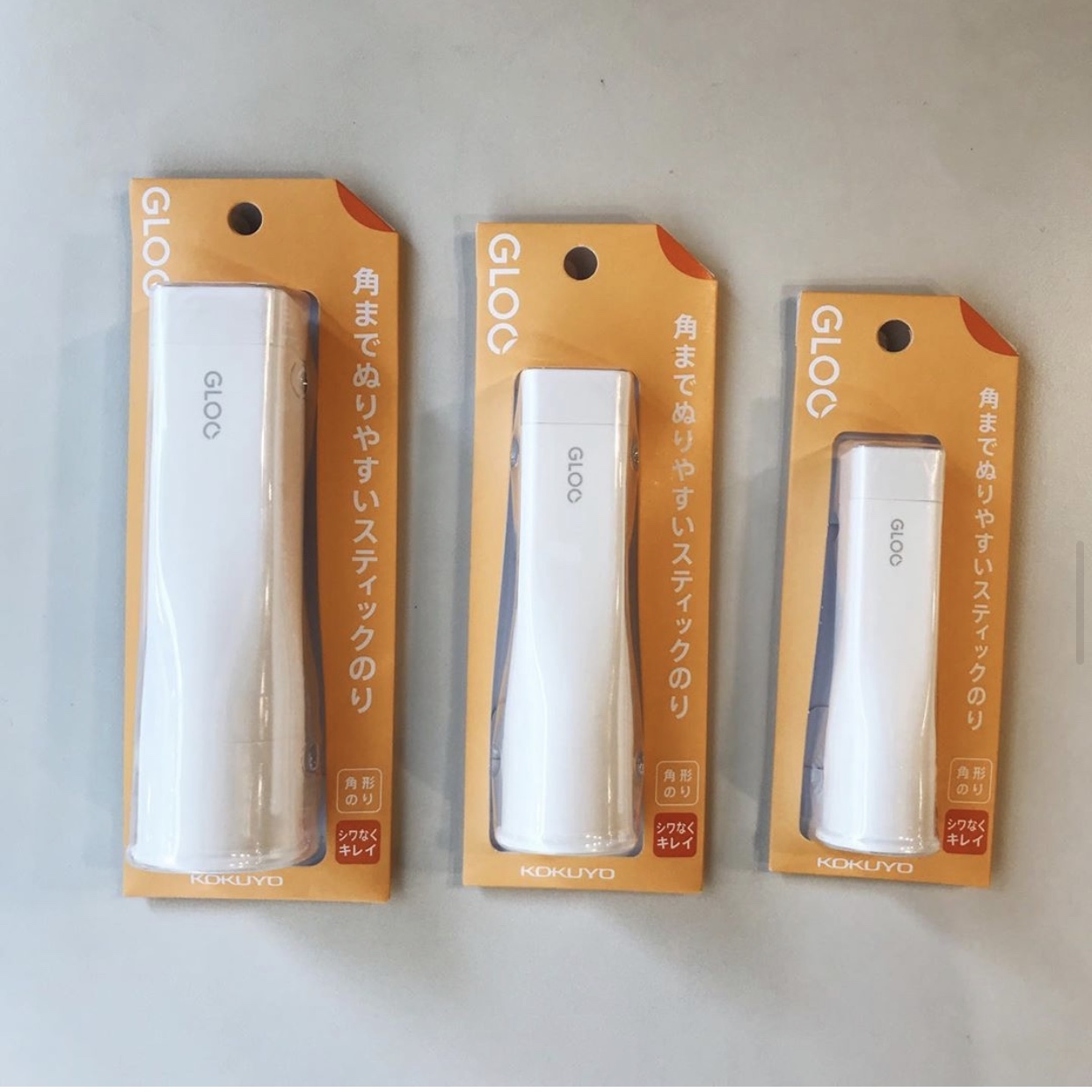 KOKUYO GLOO 時尚方形口紅膠 不起皺型