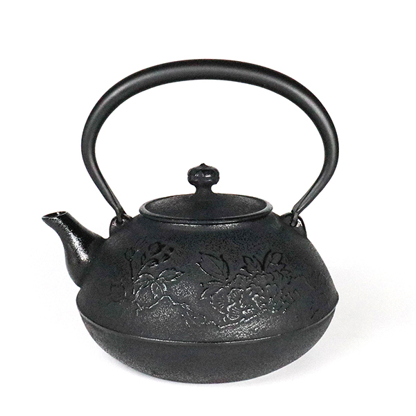 【寶星堂】布團型 牡丹 鐵壺1.6L