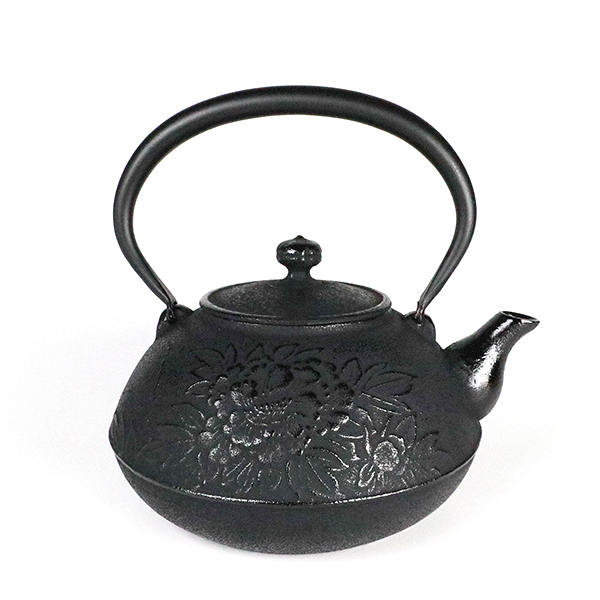 【寶星堂】布團型 牡丹 鐵壺1.6L