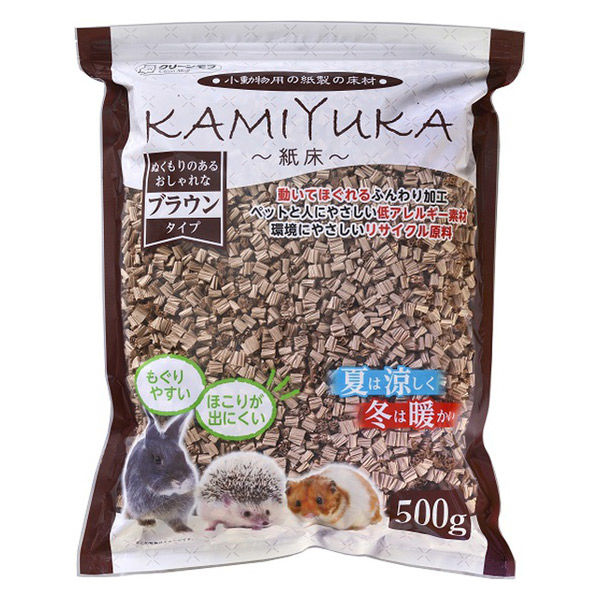 Kamiyuka 無塵清爽紙墊 (啡色) - 500g