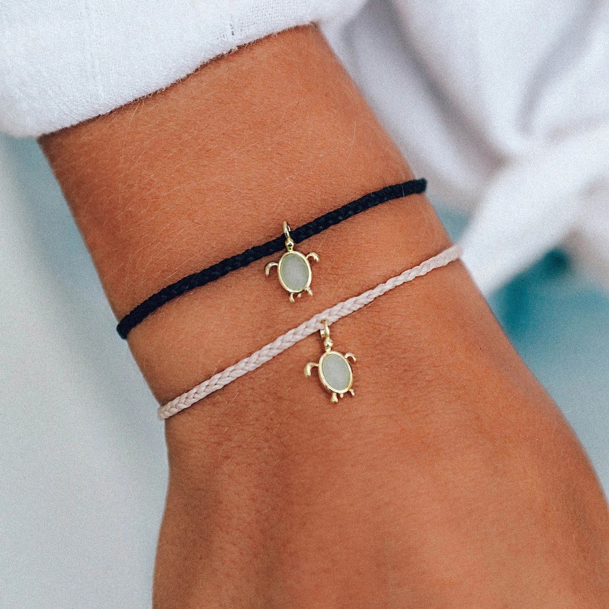 Pura Vida | 吊飾手環 Save The Sea Turtle Charm/ 金