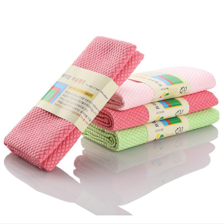 韓國*正品*【超細竹纖維擦布】同時去油漬、去污垢，不掉毛，不留痕跡，吸灰強，容易清洗