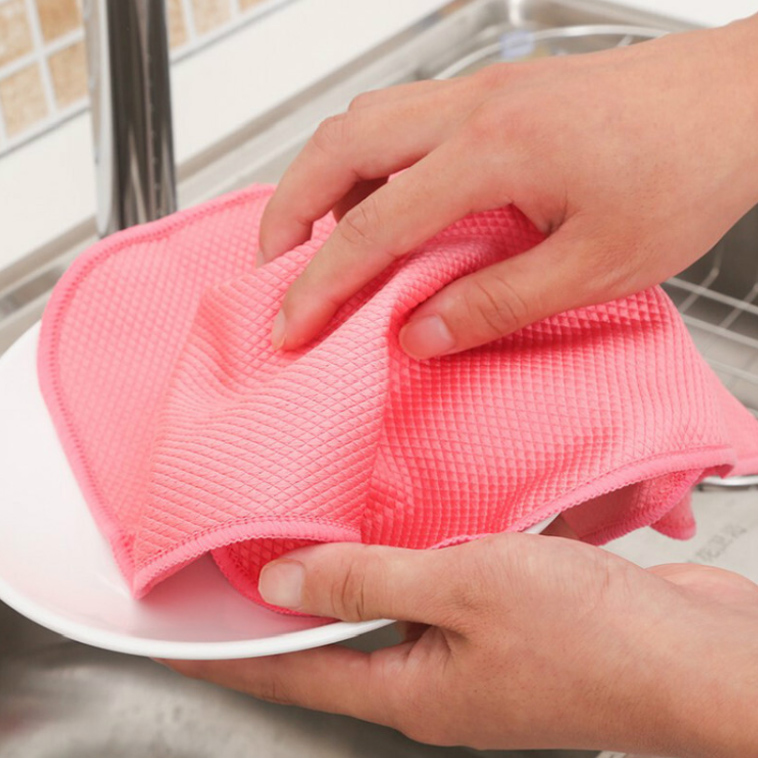 韓國*正品*【超細竹纖維擦布】同時去油漬、去污垢，不掉毛，不留痕跡，吸灰強，容易清洗