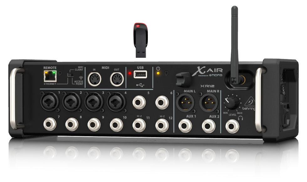BEHRINGER X AIR XR12 DIGITAL MIXER 數碼混音器／調音台