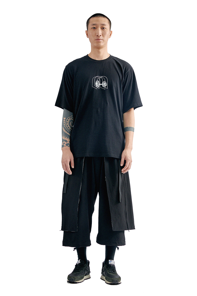 賽博朋克地球印花短袖