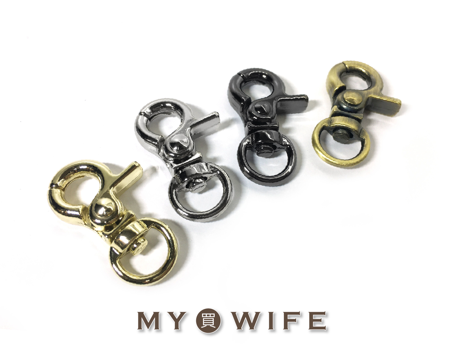 3分(10mm)合金勾_5色【GY-2340/CY-0553】