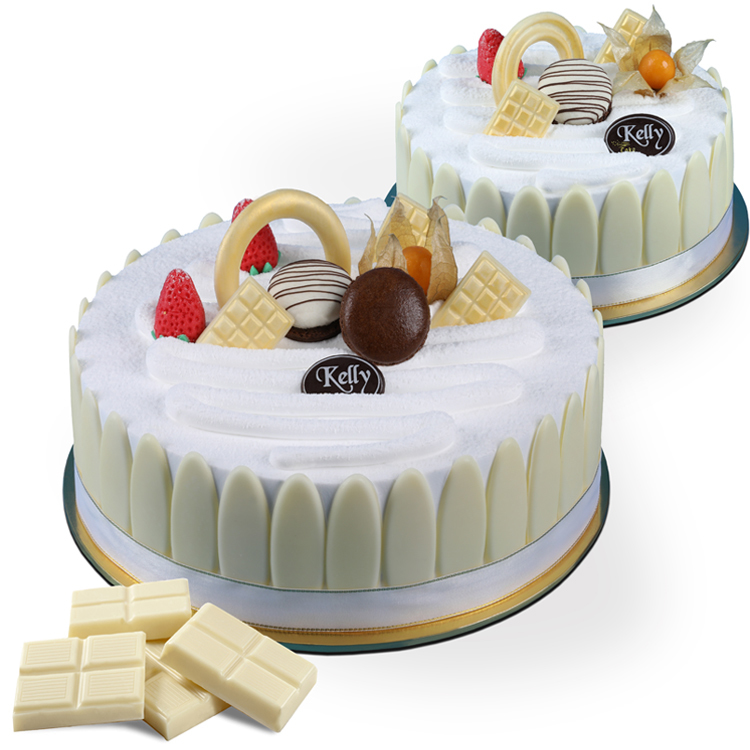 White Chocolate Mousse Cake