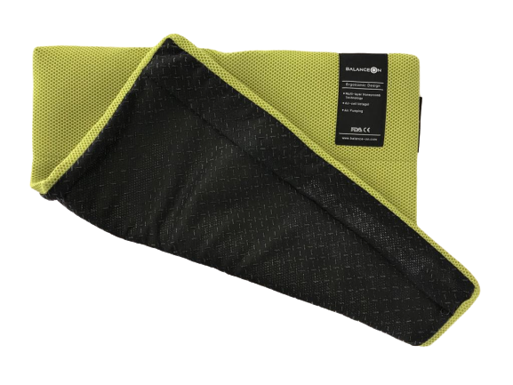 BALANCEON - 蜂巢凝膠坐墊墊套 (綠茶色中碼更換專用，不包括凝膠內膽)