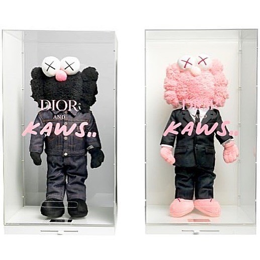 Dior x Kaws 跨界聯名 公仔 絨毛娃娃