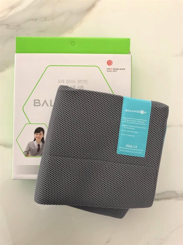 BALANCEON - 蜂巢凝膠坐墊墊套 (灰色中碼更換專用，不包括凝膠內膽）