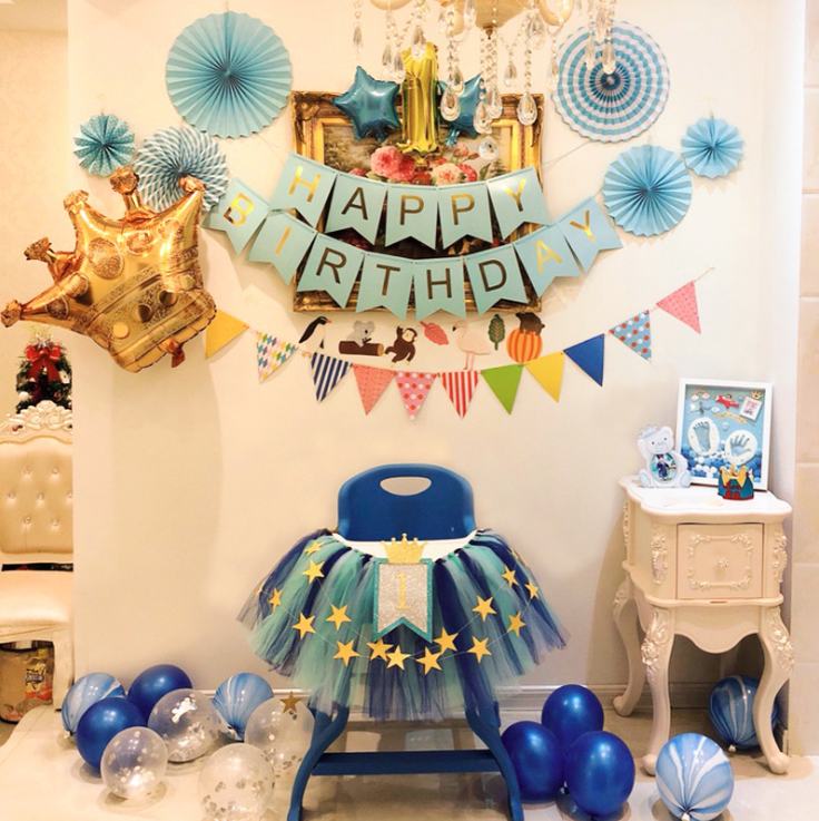 派對多色桌圍紗DIY