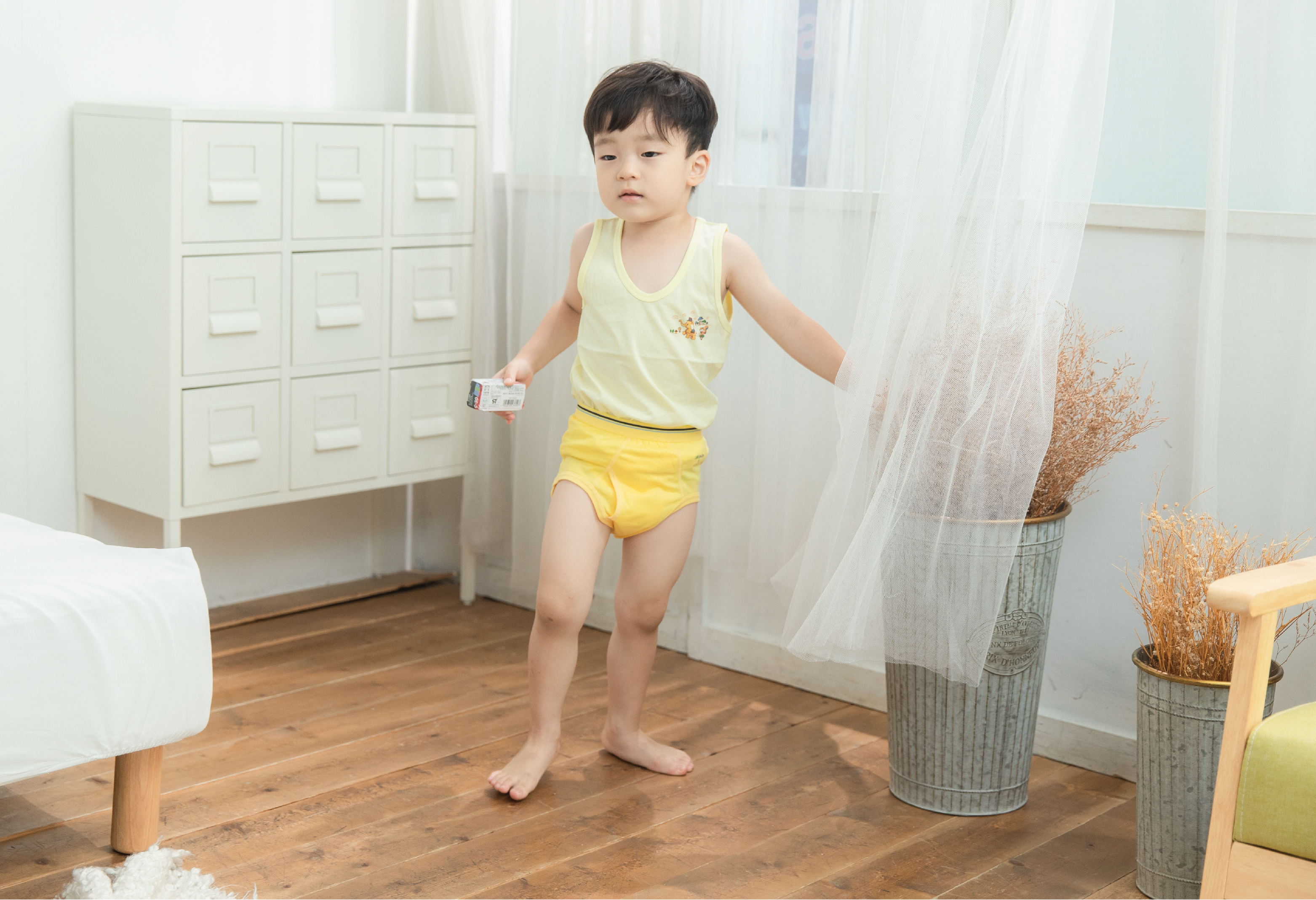 小三福 三福 100%純棉兒童單面小背心