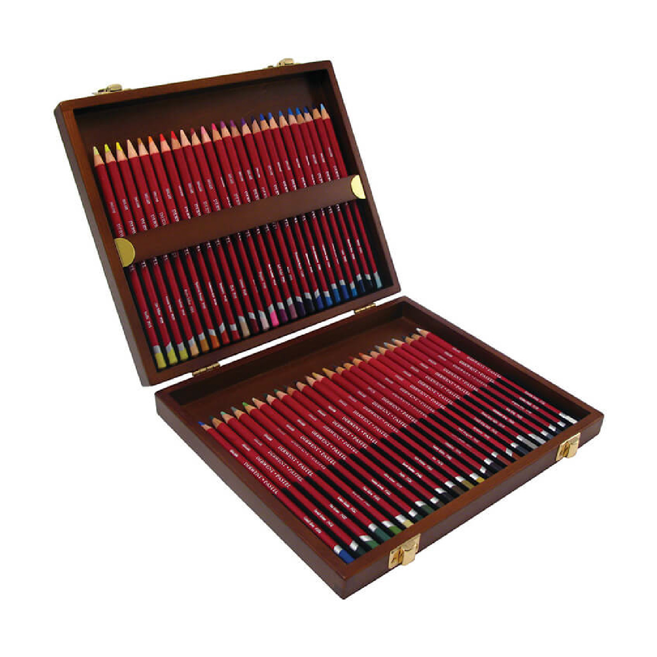 【DERWENT】粉彩色鉛48色-木盒裝 DW0700644