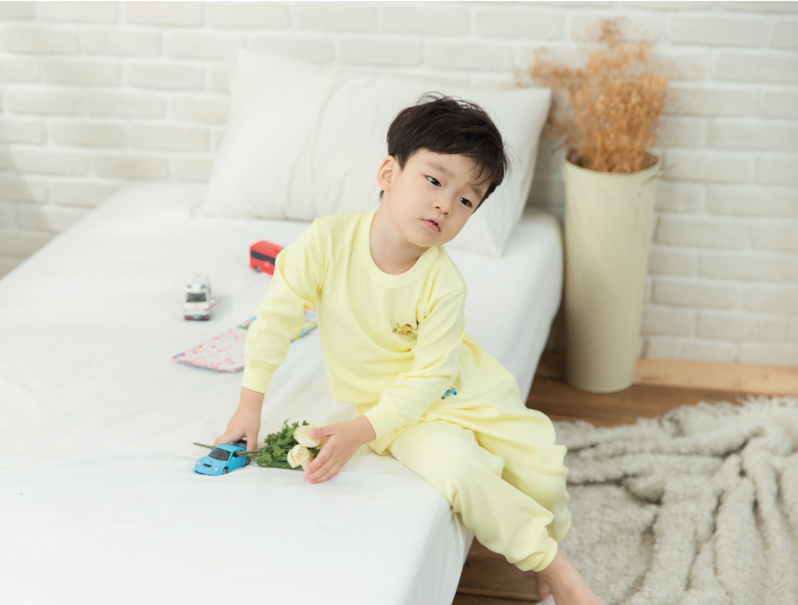 小三福 三福 兒童中厚棉長袖圓領T