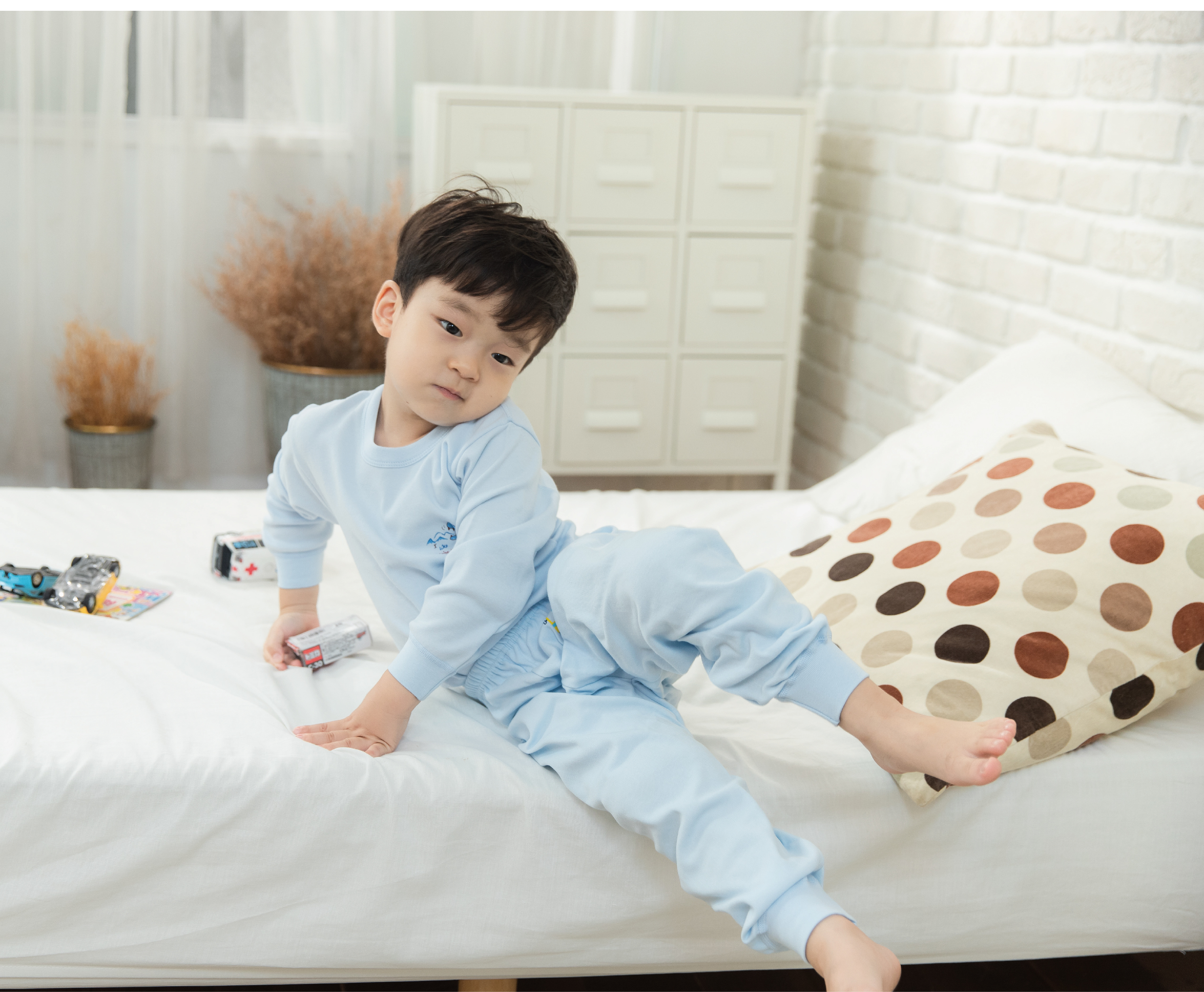 小三福 三福 兒童中厚棉束口棉褲