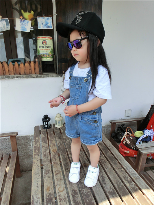 百搭吊帶褲 短褲款