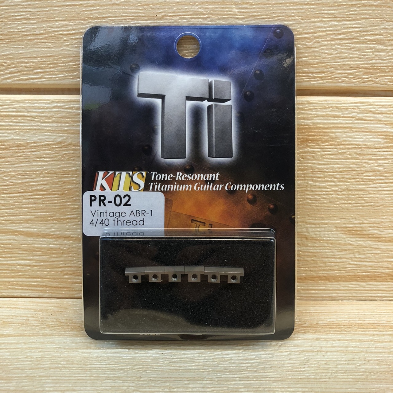 日本製 KTS PR-02 鈦合金 電吉他 Les Paul 型琴枕 琴橋 1組6入