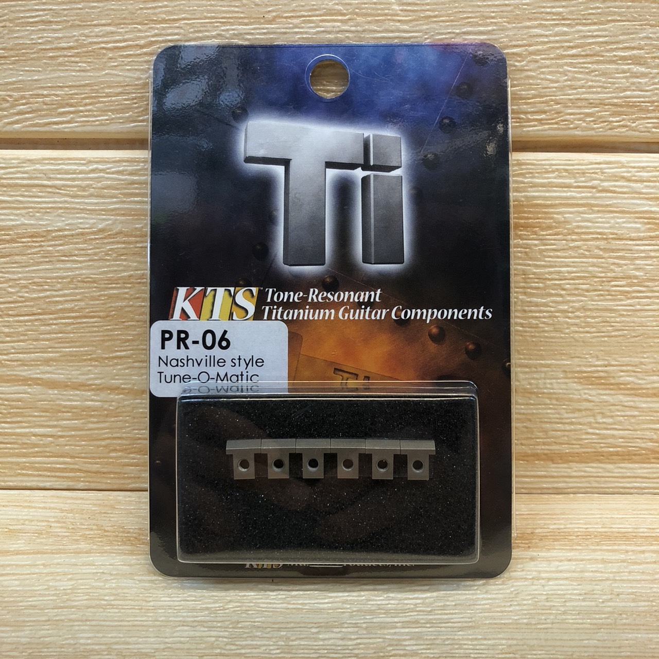 日本製 KTS PR-06 鈦合金 電吉他 Les Paul 型琴枕 琴橋 1組6入